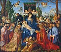 《玫瑰经之后瞻礼》，1506年，藏于布拉格国家美术馆