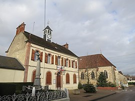 The town hall in Beaumont