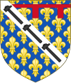 Coat of Arms of Charles Martel of Anjou-Hungary (according to a fresco in the town hall of San Gimignano, Tuscany)