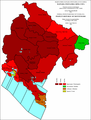 Ethnic structure of Montenegro by municipalities 1961