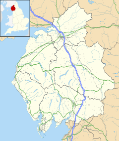 Parton is located in Cumbria