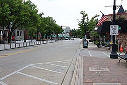 Downtown Northbrook, as seen from Shermer Rd.