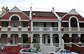 Federation Queen Anne terraces in Park Street, South Yarra