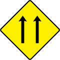 W 102 Two-Lane Section