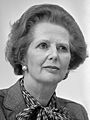 Margaret Thatcher, first woman Prime Minister of the United Kingdom (1979–1990)