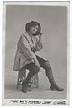 Actress Nan Hearne as as a principal boy, early 20th Century]]