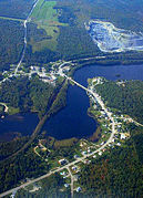 Route 289 meanders through Saint-Marc-du-Lac-Long.