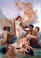 The Birth of Venus (c. 1879) by William-Adolphe Bouguereau