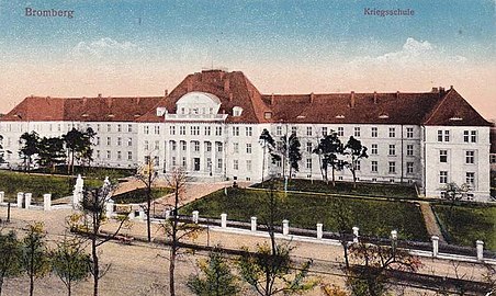 War college in Bromberg, 1916