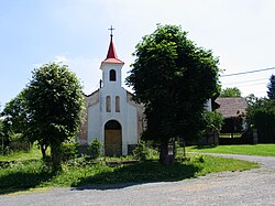 Chapel in the centre of Životice