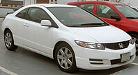 2009 Honda Civic LX coupe (facelift, US)