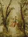 The Swing by Antoine Watteau (c. 1712)