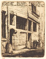 La Rue des Mauvais Garçons ("The Street of the Bad Boys"), 1854
