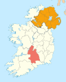 C3: County Tipperary (follows convention, using "furthermore area" colour 2 for NI)