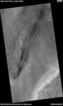 Layers, as seen by HiRISE under HiWish program