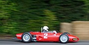 A Ferrari 156 Sharknose car at the 2017 Godwood Festival of Speed