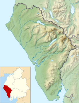 Scafell Pike is located in the former Borough of Copeland