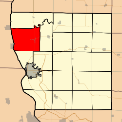 Location in Adams County