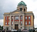 The Monroe County Courthouse in Woodsfield, Ohio. On the NRHP.