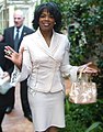 Oprah Winfrey is black by all definitions of the term. According to genetic tests done by PBS' African Lives, she is 89% Sub-Saharan, 8% Native American, 3% East Asian.[1] which means that most of her ancestors were born in sub-Saharan Africa. On average, African-Americans have about an 83% African ancestry.[2]