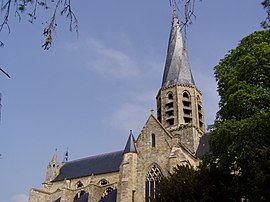 The church in Puiseaux