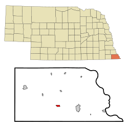 Location of Salem, Nebraska