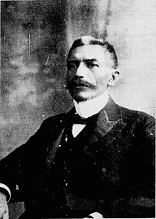 Black and white photograph of 19th-century Hawaiian man in Western suit