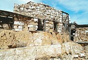 Stone house ruins