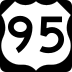 U.S. Route 95 Alternate marker