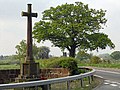 Cross as a small village memorial (Leaton)