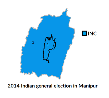 2014 Indian general election in Manipur