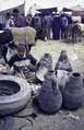 A market with waterjars, 1997