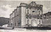 Church of the Capuchins towards the end of the 19th century.