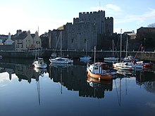 Photograph of a mediaeval castle