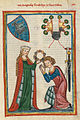 Image 22The Codex Manesse, a German book from the Middle Ages (from History of books)