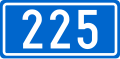 D225 state road shield