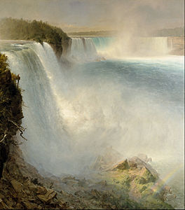 《尼亚加拉大瀑布》，弗雷德里克·埃德温·丘奇