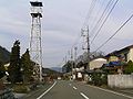 在日本，火災瞭望塔（英語：Fire lookout tower）有時作為小村落的地標。