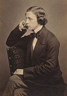 Lewis Carroll; possibly a self-portrait taken with assistance