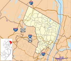 Teterboro is located in Bergen County, New Jersey