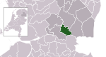 Location of Hoogeveen