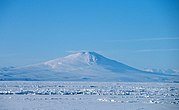 Mount Melbourne viewed from the Ross Sea