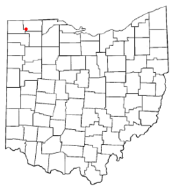 Location of Archbold, Ohio