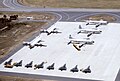 No. 5 Sqn P-3Bs during a 1982 exercise with USN and RAAF units.