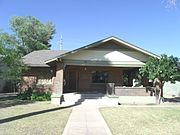 The Jack Halloran House was built in 1920 and is located at 514 W. Lynwood St. This where Jack Halloran, the lover and alleged accomplice of Winnie Ruth Judd, also known as "The Trunk Murderess" lived. The house is located in the Historic Roosevelt District of Phoenix which in 1983 was listed in the National Register of Historic Places, reference #83003490.