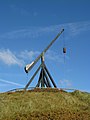 Vippefyr, Skagen, Denmark. The vippefyr is a reconstruction of the original vippefyr which was built in 1626