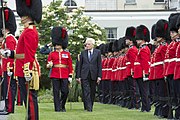 Members of the Governor General's Foot Guards, 2017