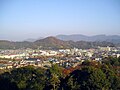 Mt Sawa seen from Hikone Castle