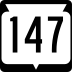 State Trunk Highway 147 marker