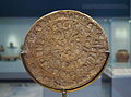 The Phaistos Disk (2nd millennium BC) in Heraklion Archaeological Museum